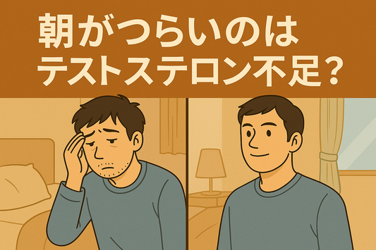 テストステロン 朝寝坊 朝がつらい