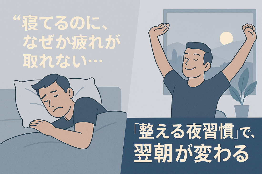 「整える夜習慣」で、翌朝が変わる